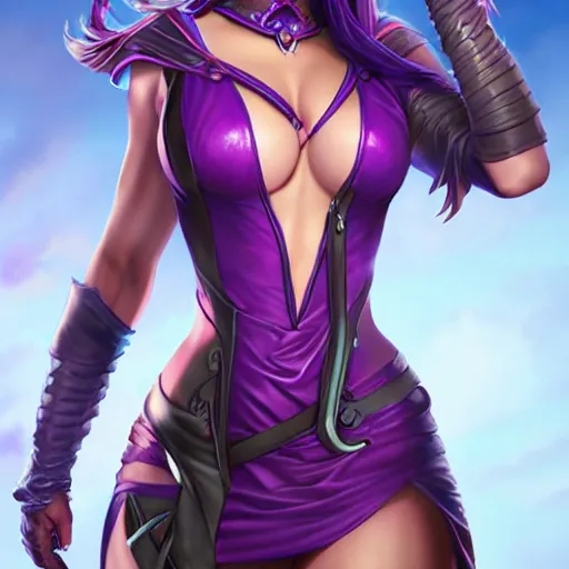 Prompt: violet from arcane, vi from arcane, art by artgerm,