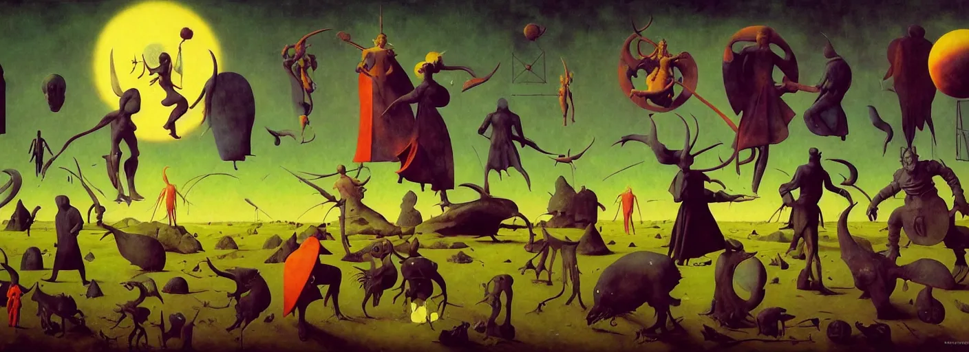 Image similar to full - body surreal colorful celestial rpg character concept art anatomy, action pose, very coherent and colorful high contrast masterpiece by norman rockwell franz sedlacek hieronymus bosch dean ellis simon stalenhag rene magritte gediminas pranckevicius, dark shadows, sunny day, hard lighting, reference sheet white! background