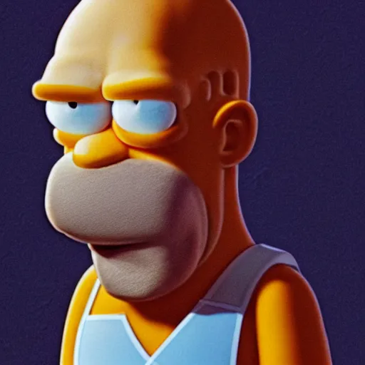 Image similar to photo of homer simpson as a real person, photorealistic, hd, 4 k, detailed