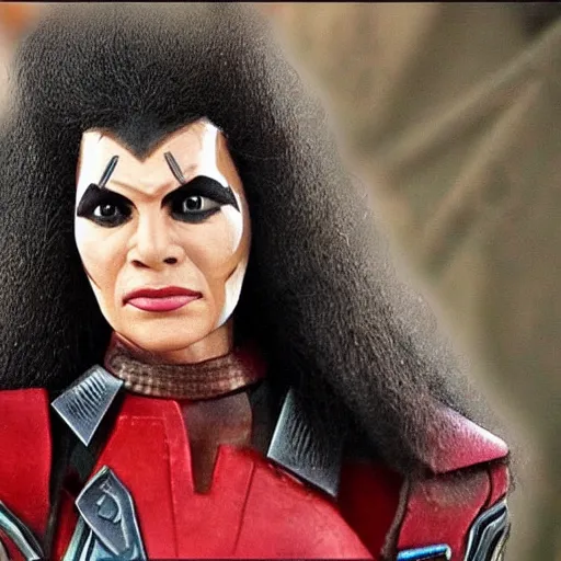 Image similar to female klingon
