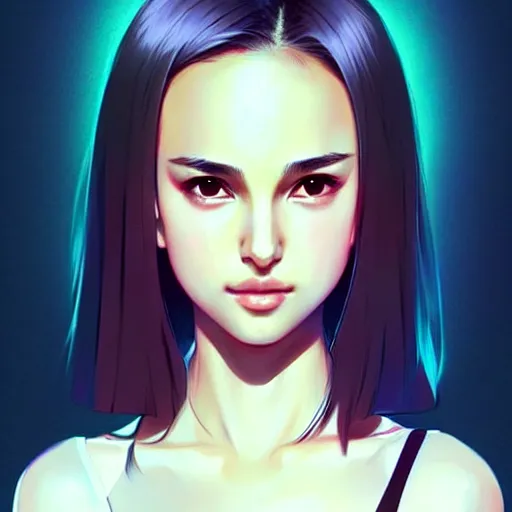 Prompt: a beautiful young japanese natalie portman alluring instagram model in crop top, by guweiz and wlop and ilya kuvshinov and artgerm, symmetrical eyes, aesthetic, gorgeous, stunning, alluring, attractive, artstation, deviantart, pinterest, digital art