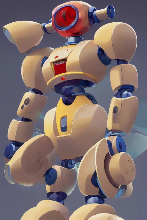 Image similar to metabots medabots medarotto medarot robot minimalist comics, behance hd by jesper ejsing, by rhads, makoto shinkai and lois van baarle, ilya kuvshinov, rossdraws global illumination ray tracing hdr radiating a glowing aura