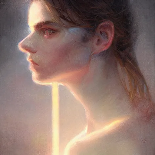 Image similar to portrait of a mage, sharp focus, ultra realistic illustration, ethereal light, by livia prima