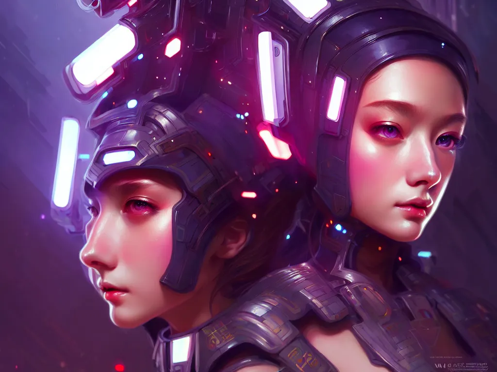 Image similar to portrait futuristic solider girl, in future tokyo neon light towertop, ssci - fi and fantasy, intricate and very very beautiful and elegant, highly detailed, digital painting, artstation, concept art, smooth and sharp focus, illustration, art by tan zi and ayanamikodon and alphonse mucha and wlop