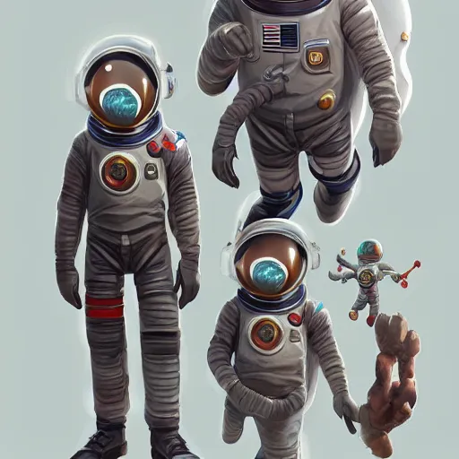 Prompt: game asset of sketches of a boy astronaut by Stanley Artgerm Lau, WLOP, Rossdraws, James Jean, Andrei Riabovitchev, Marc Simonetti, and Sakimichan, tranding on artstation , assets-n 9