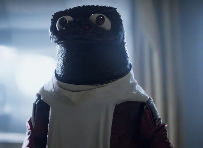 Image similar to film still of lord nibbler in the new scifi movie, 4 k