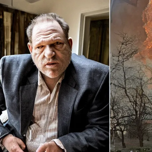 Image similar to the effects of chernobyl on harvey weinstein