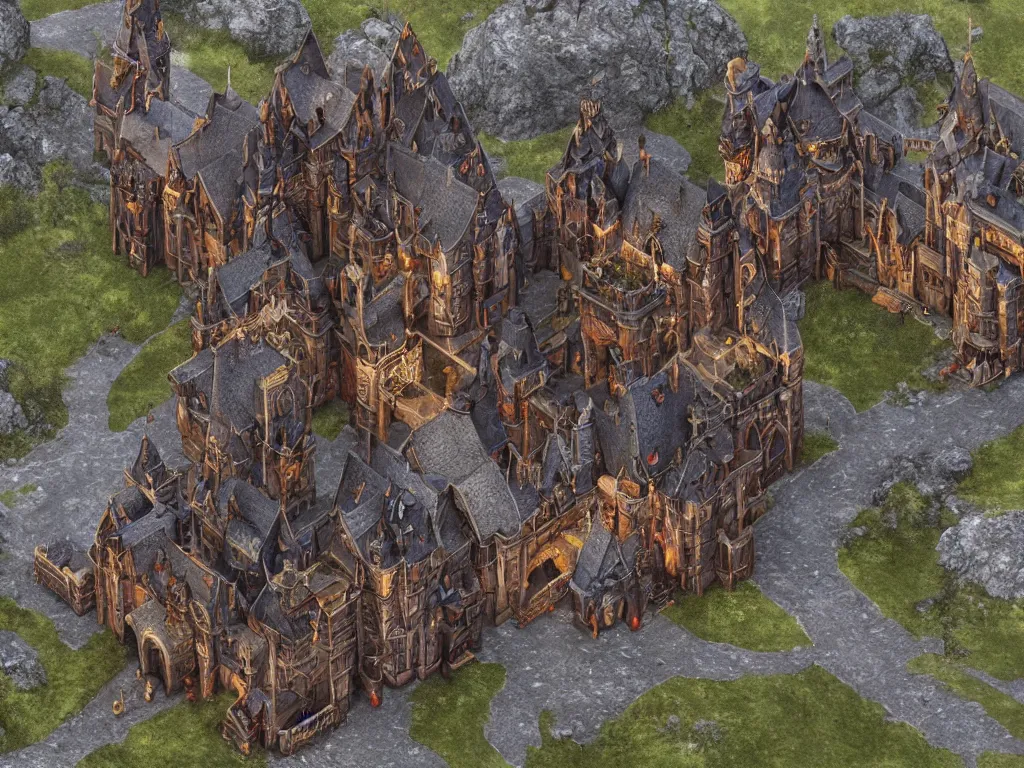 Image similar to royal armory of dwarven castle