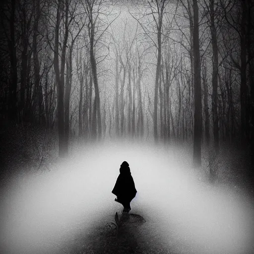 Image similar to lost souls wandering through the darkness Ilse Gort, Olya Bossak