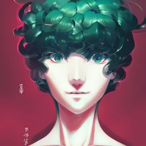 Prompt: portrait art of tatsumaki, art by makoto shinkai artgerm ilya kuvshinov rossdraws wlop sharp focus intricate