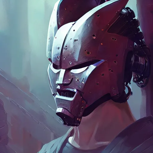 Image similar to cyberpunk viking helmet mask warrior goddess robot ninja fantasy, art gta 5 cover, official fanart behance hd artstation by jesper ejsing, by rhads, makoto shinkai and lois van baarle, ilya kuvshinov, ossdraws