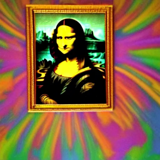 Image similar to mona lisa by lisa frank and jim lee