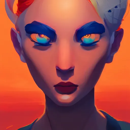 Image similar to face icon stylized minimalist 3 do interactive multiplayer, loftis, cory behance hd by jesper ejsing, by rhads, makoto shinkai and lois van baarle, ilya kuvshinov, rossdraws global illumination