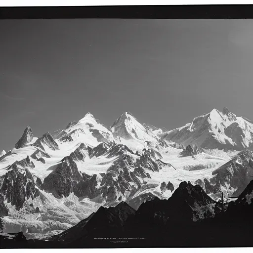 Image similar to intricate matte painting, mont blanc