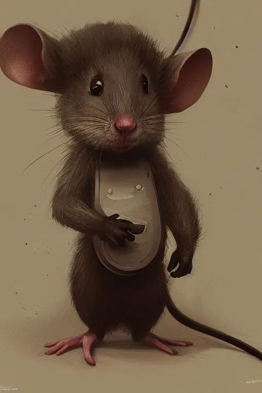 Prompt: portrait of a adorable mouse critter, dramatic lighting, cinematic, establishing shot, extremly high detail, photo realistic, cinematic lighting, post processed, concept art, artstation, matte painting, style by eddie mendoza, raphael lacoste, alex ross