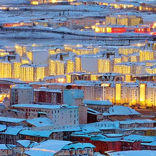 Image similar to norilsk city in russia