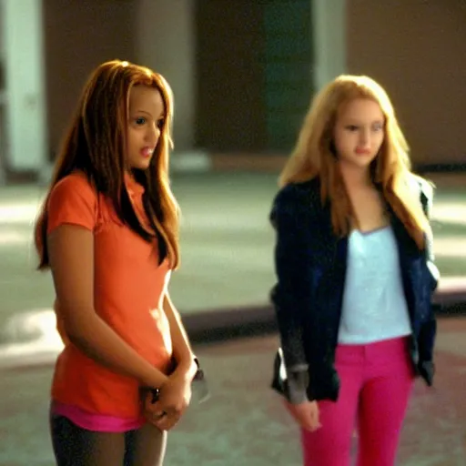 Image similar to a film still of nami in mean girls(2004)
