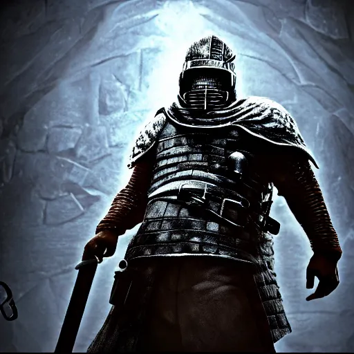 Image similar to oj simpson as the main character in dark souls, highly detailed, extremely high quality, hd, 4 k, 8 k, canon 3 0 0 mm, professional photographer, 4 0 mp, lifelike, top - rated, award winning, realistic, detailed lighting, detailed shadows, sharp, no blur, edited, corrected, trending