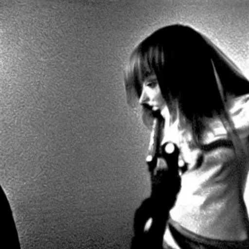 Prompt: a man head and a robot head in a moment of repulsion and jealousy, movie still, by Andrzej Zulawski