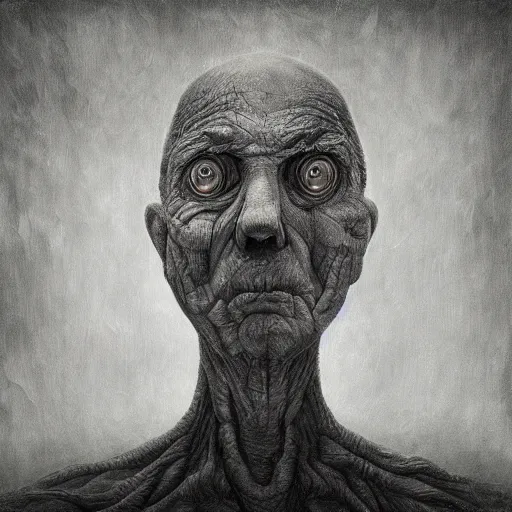 Prompt: glorious dissolution of being. by anton semenov, hyperrealistic photorealism acrylic on canvas