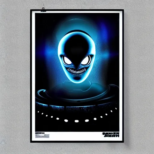 Image similar to alien poster art by imagine effects