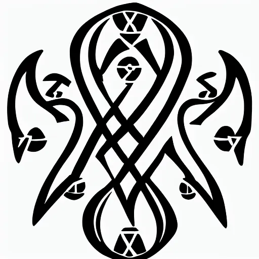 Image similar to simple occult symbol. clip art