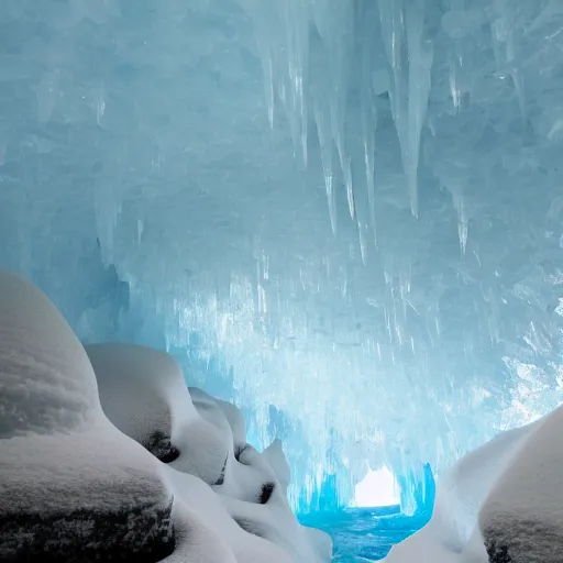 Image similar to ice cave