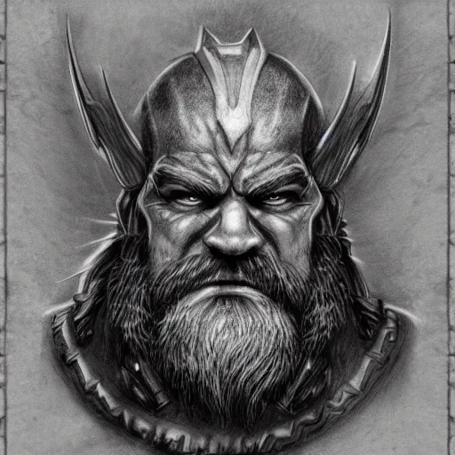 dwarf, pencil drawing, hard lines, world of warcraft | Stable Diffusion |  OpenArt