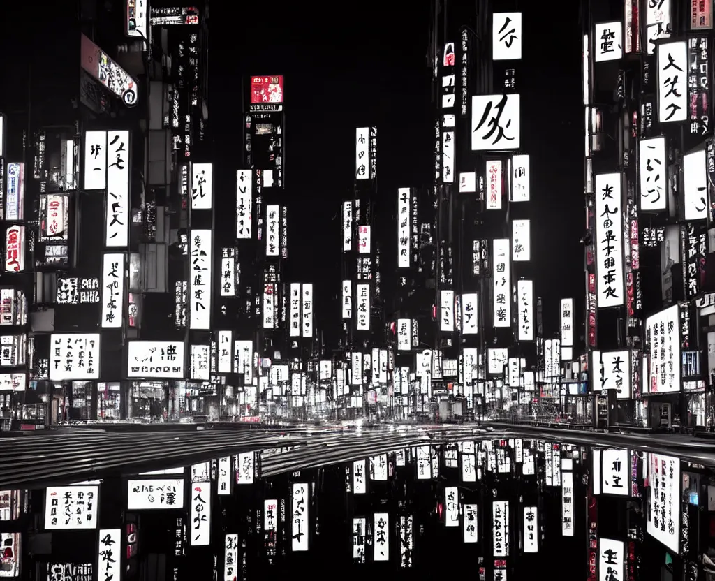 Prompt: beautiful!!! overwhelming!!!!! studio photograph of japan at night, reflective intricate puddles, beautiful tall luxurious neon buildings with advertisements, cars and crowd, traffic lights, dense atmosphere, stunning composition, moon rays, beautiful calming atmosphere, studio level quality, photography, hyperdetailed