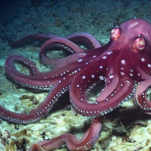 Newly Discovered Deep Sea Octopus, Translucent, 