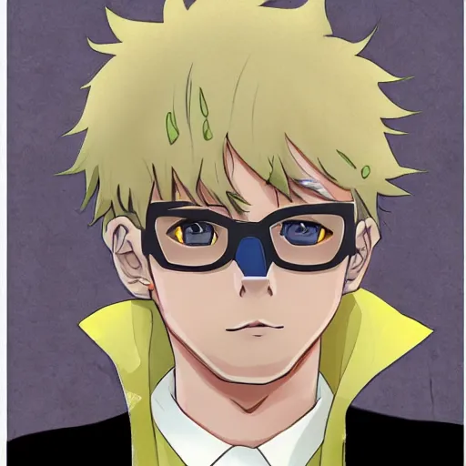 Image similar to tyler, the anime scientist - t