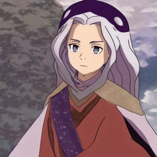 Prompt: Daenerys as an anime character from Studio Ghibli