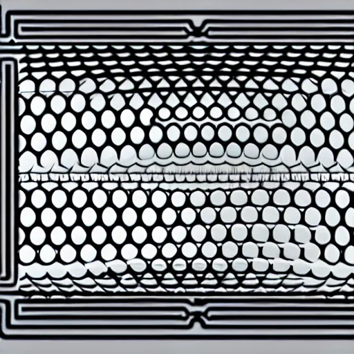 Image similar to black and white sci fi luxury themed svg vector art panel for cnc plasma, laser, stencil, unique art nouveau deco hole through circuit ocean wave design