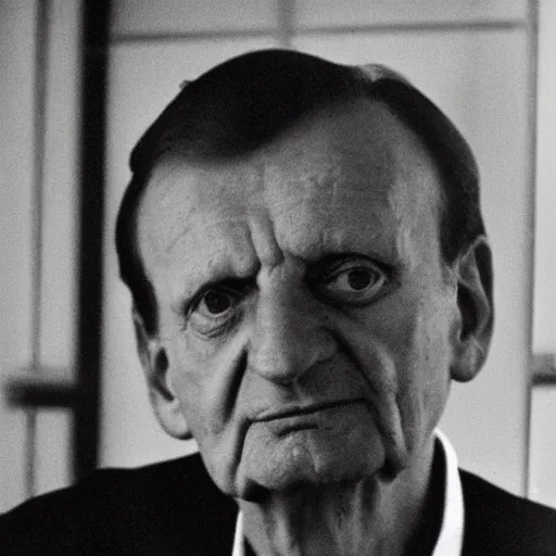 Prompt: A strudio portrait of Olof Palme