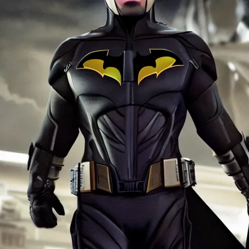 Prompt: Elon musk in batman suit, 8k ultra hd, hyper detailed
