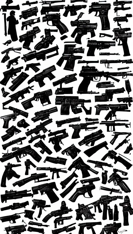 Prompt: God's of Guns