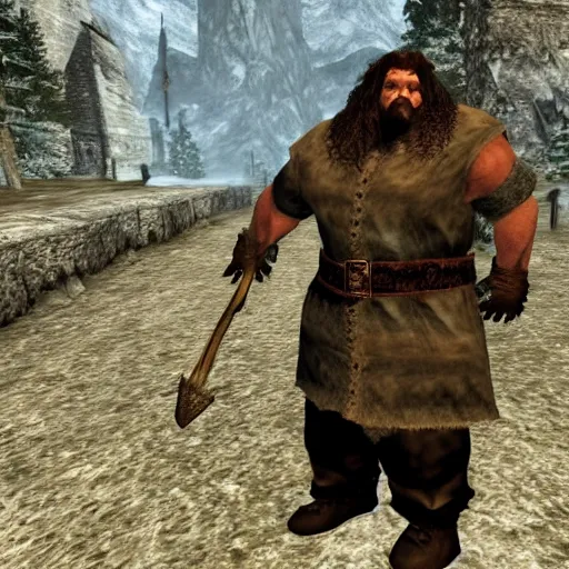 Image similar to ps 1 hagrid skyrim npc