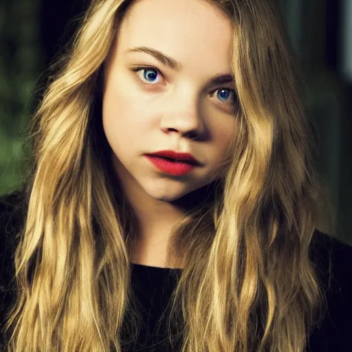 Prompt: sydney sweeney as a vampire