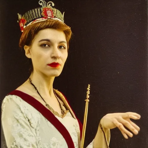 Image similar to olga nikolaivena as tsarista