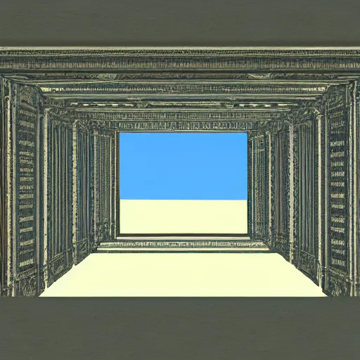 Image similar to virtual art museum in a 9 0 s video game!, net art!!, ps 2 graphics, 3 d computer rendering, liminal space!, hd, intricate, detailed