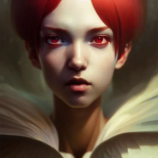 Image similar to bruffindust, by tom bagshaw and ilya kuvshinov, rtx rendering, octane render 1 2 8 k, maya, extreme high intricate details by wlop, digital anime art by ross tran, medium shot, composition by sana takeda, dramatic lighting by greg rutkowski