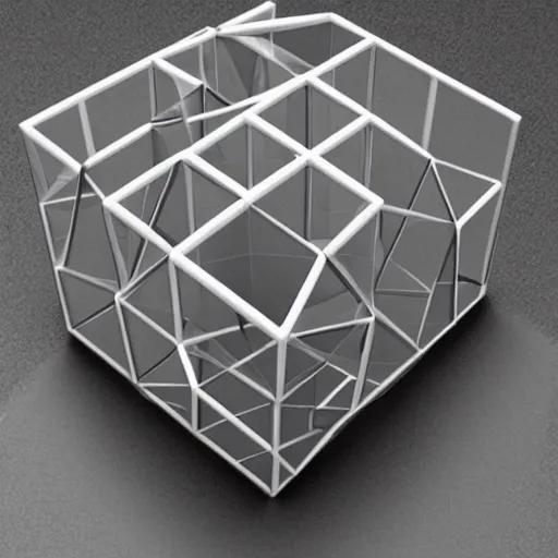 Image similar to a hypercube