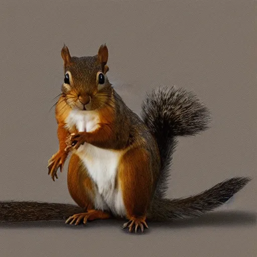 a hyper realistic shot of a squirrel in the style of | Stable Diffusion ...