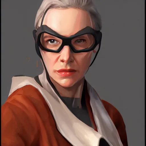 Image similar to gordon freeman as a woman, hd shot, concept art, artstation