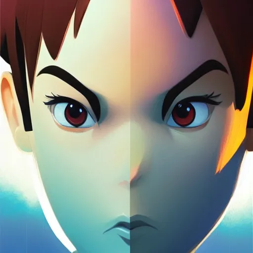 Image similar to face icon stylized minimalist nintendo wii, loftis, cory behance hd by jesper ejsing, by rhads, makoto shinkai and lois van baarle, ilya kuvshinov, rossdraws global illumination