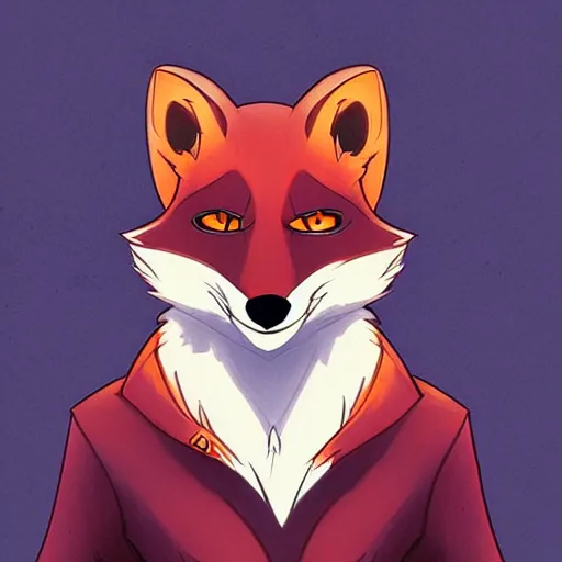 Prompt: fox, furry art artstation