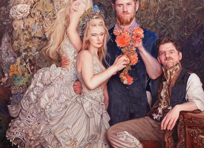 Prompt: a highly detailed beautiful portrait of liv moore, james gurney, james jean