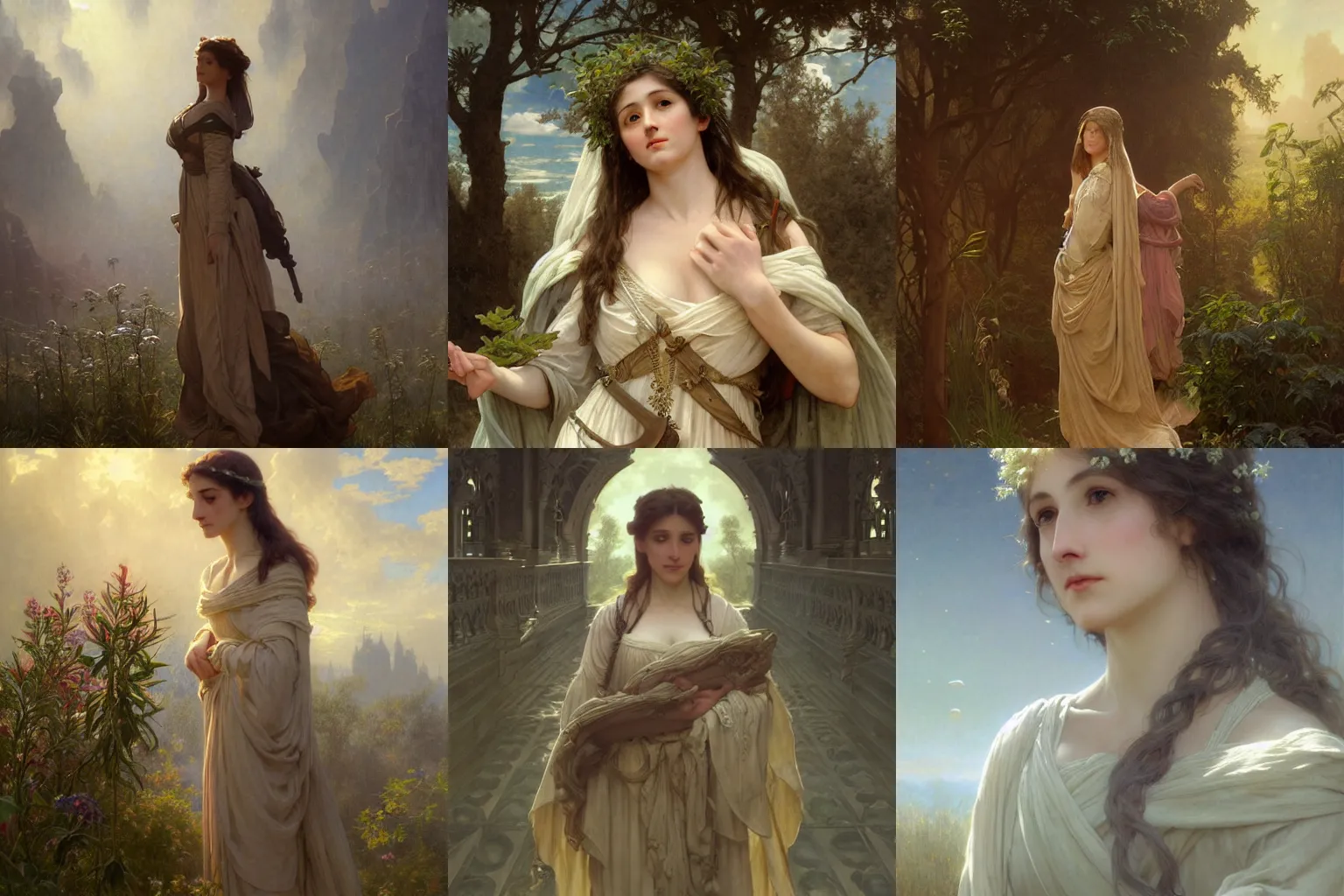 Prompt: something i have never seen before, artstation, concept art, soft light, hdri, smooth, sharp focus, illustration, fantasy, intricate, elegant, highly detailed, D&D, matte painting, in the style of Greg Rutkowski and Alphonse Mucha and artemisia, 8k, highly detailed, jurgens, rutkowski, bouguereau, pastoral, rustic, georgic