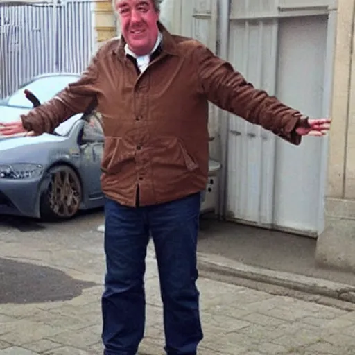 Image similar to jeremy clarkson without legs