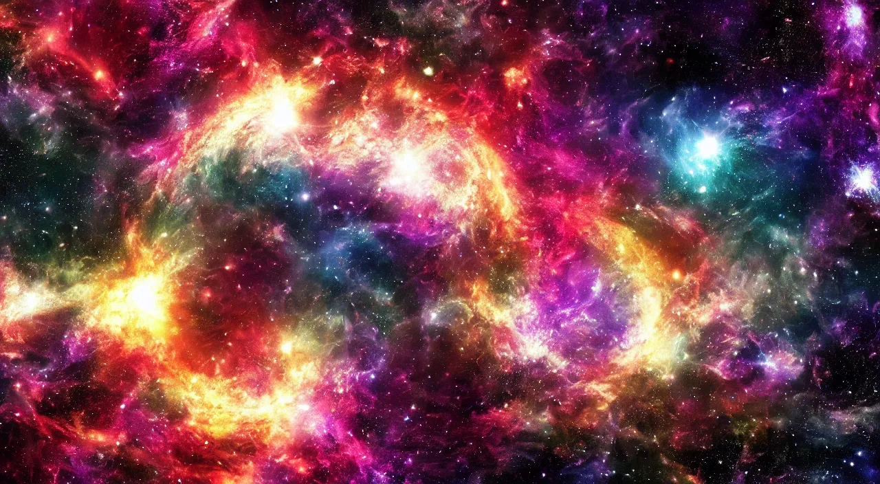 Image similar to wallpaper of the universe exploding